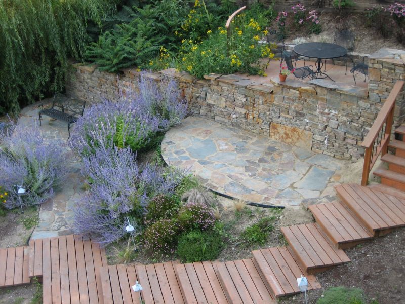 Modern Stone Patio