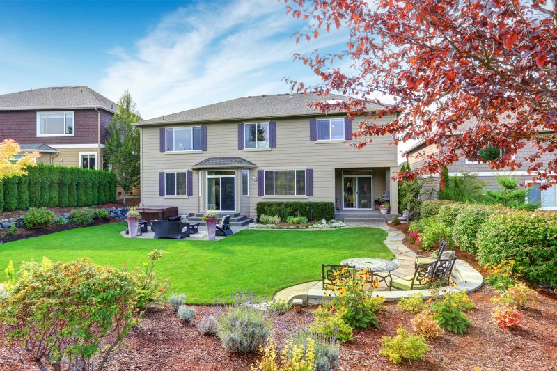 Landscaped Outdoor Living Spaces